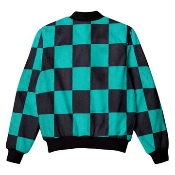 Demon Slayer: Kimetsu no Yaiba Chaqueta Kamado Tanjirou Cosplay Chaqueta para Adultos Unisex